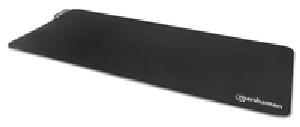 Manhattan XXL RGB LED - Black - Monochromatic - Rubber - Woven fabric - USB powered - Non-slip base - Gaming mouse pad